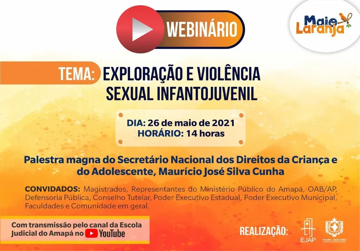 Exploração e violência sexual infantojuvenil no Brasil é tema de webinário apoiado pela ENM