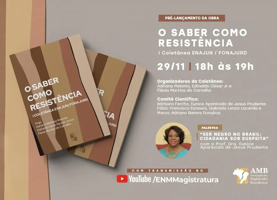 ENAJUN/FONAJURD realizam pré-lançamento de coletânea com temática antidiscriminatória