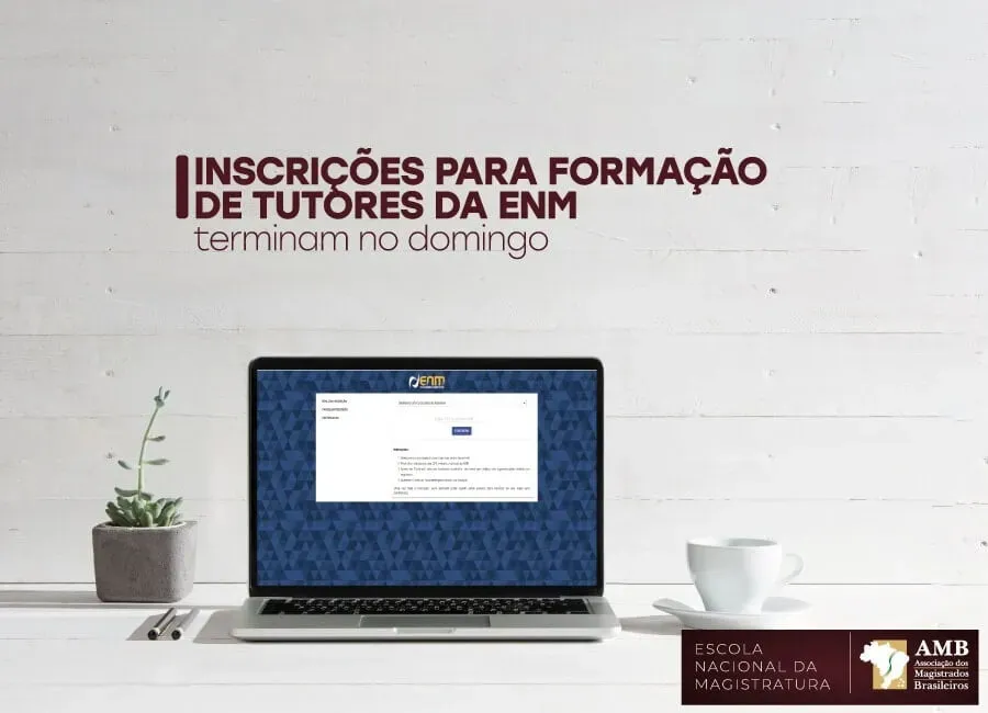 Inscrições para formação de tutores terminam no domingo (15)