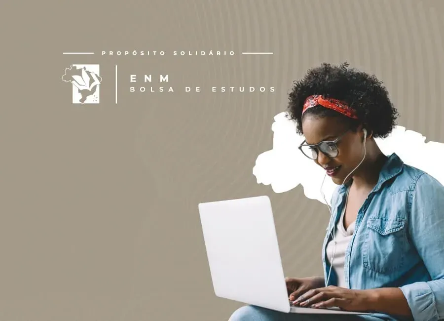 Com base na solidariedade e na equidade social, ENM sorteará 50 bolsas integrais em cursos on-line